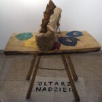 05.08.2021. Kielce. Biuro Wystaw Artystycznych. Dzieła polskich twórców współczesnych z kolekcji BWA w Sandomierzu / Anita Banaś / Radio Kielce