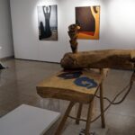 05.08.2021. Kielce. Biuro Wystaw Artystycznych. Dzieła polskich twórców współczesnych z kolekcji BWA w Sandomierzu / Anita Banaś / Radio Kielce