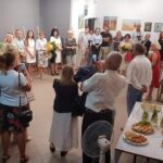 07.09.2021. Koprzywnica. Wystawa obrazów Marty Marczewskiej / Grażyna Szlęzak-Wójcik / Radio Kielce