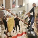 28.08.2021 Kielce. Kościół św. Maksymiliana Marii Kolbego. Symbole Światowych Dni Młodzieży / Jarosław Kubalski / Radio Kielce