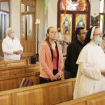 28.08.2021 Kielce. Kościół św. Maksymiliana Marii Kolbego. Symbole Światowych Dni Młodzieży / Jarosław Kubalski / Radio Kielce