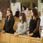 28.08.2021 Kielce. Kościół św. Maksymiliana Marii Kolbego. Symbole Światowych Dni Młodzieży / Jarosław Kubalski / Radio Kielce