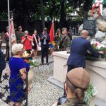 01.08.2021.  Sandomierz. Uroczystości upamiętniające powstańców warszawskich i 77. rocznicę bitwy pod Pielaszowem / Grażyna Szlęzak-Wójcik / Radio Kielce