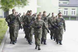 29.08.2021. Kielce. Przysięga żołnierzy z 10. Świętokrzyskiej Brygady Obrony Terytorialnej / Jarosław Kubalski / Radio Kielce