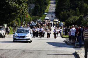 08.08.2021. Wodzisław. 56. Marsz Szlakiem I Kompanii Kadrowej / Jarosław Kubalski / Radio Kielce