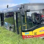 27.08.2021. Kielce. Wypadek miejskiego autobusu / Piotr Kwaśniewski / Radio Kielce