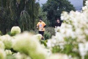 29.08.2021. Kielce. Ogród botaniczny. Bieg w ramach „Aktywnego weekendu” / Jarosław Kubalski / Radio Kielce