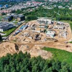 09.08.2021. Kielce. Budowa kampusu laboratoryjnego Głównego Urzędu Miar / Jarosław Kubalski / Radio Kielce