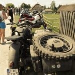 15.08.2021. Tokarnia. 15. Świętokrzyski Zlot Motocykli SHL i Pojazdów Zabytkowych / Jarosław Kubalski / Radio Kielce