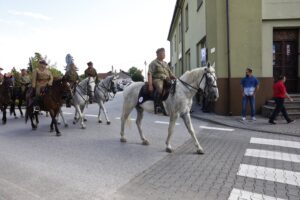 08.08.2021. Wodzisław. 56. Marsz Szlakiem I Kompanii Kadrowej / Jarosław Kubalski / Radio Kielce