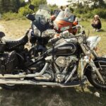 15.08.2021. Tokarnia. 15. Świętokrzyski Zlot Motocykli SHL i Pojazdów Zabytkowych / Jarosław Kubalski / Radio Kielce