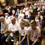 08.08.2021. Kielce. 40. Kielecka Piesza Pielgrzymka z Wiślicy na Jasną Górę w niedzielę dotarła do Kielc / Jarosław Kubalski / Radio Kielce