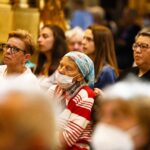 08.08.2021. Kielce. 40. Kielecka Piesza Pielgrzymka z Wiślicy na Jasną Górę w niedzielę dotarła do Kielc / Jarosław Kubalski / Radio Kielce