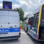 27.08.2021. Kielce. Wypadek miejskiego autobusu / Piotr Kwaśniewski / Radio Kielce