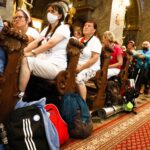 08.08.2021. Kielce. 40. Kielecka Piesza Pielgrzymka z Wiślicy na Jasną Górę w niedzielę dotarła do Kielc / Jarosław Kubalski / Radio Kielce