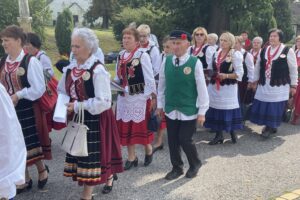 22.08.2021. Mirzec. Święto Plonów połączone z jubileuszem kół gospodyń wiejskich / Anna Głąb / Radio Kielce