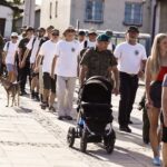 08.08.2021. Wodzisław. 56. Marsz Szlakiem I Kompanii Kadrowej / Jarosław Kubalski / Radio Kielce