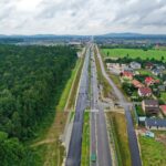 23.08.2021. Bilcza. Przebudowa drogi krajowej nr 73 / Jarosław Kubalski / Radio Kielce