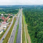 23.08.2021. Bilcza. Przebudowa drogi krajowej nr 73 / Jarosław Kubalski / Radio Kielce