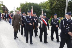 08.08.2021. Wodzisław. 56. Marsz Szlakiem I Kompanii Kadrowej / Jarosław Kubalski / Radio Kielce