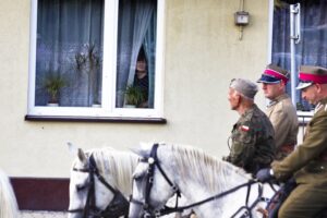 08.08.2021. Wodzisław. 56. Marsz Szlakiem I Kompanii Kadrowej / Jarosław Kubalski / Radio Kielce