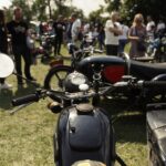 15.08.2021. Tokarnia. 15. Świętokrzyski Zlot Motocykli SHL i Pojazdów Zabytkowych / Jarosław Kubalski / Radio Kielce