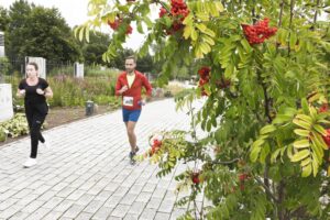 29.08.2021. Kielce. Ogród botaniczny. Bieg w ramach „Aktywnego weekendu” / Jarosław Kubalski / Radio Kielce