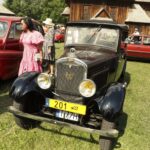 15.08.2021. Tokarnia. 15. Świętokrzyski Zlot Motocykli SHL i Pojazdów Zabytkowych / Radio Kielce