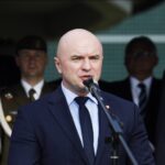 08.08.2021. Wodzisław. 56. Marsz Szlakiem I Kompanii Kadrowej. Na zdjęciu: Rafał Nowak - wicewojewoda świętokrzyski / Jarosław Kubalski / Radio Kielce