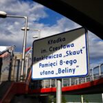 08.08.2021. Wodzisław. 56. Marsz Szlakiem I Kompanii Kadrowej. Nadanie kładce imienia Czesława Bankiewicza „Skauta” / Jarosław Kubalski / Radio Kielce