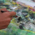 21.08.2021. Andruszkowice. Plener malarski „Samborzeckie dziedzictwo” / Anna Przybysz