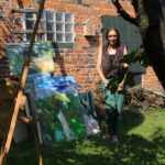 21.08.2021. Andruszkowice. Plener malarski „Samborzeckie dziedzictwo” / Anna Przybysz