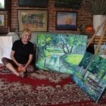 21.08.2021. Andruszkowice. Plener malarski „Samborzeckie dziedzictwo” / Anna Przybysz