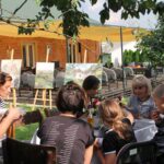 21.08.2021. Andruszkowice. Plener malarski „Samborzeckie dziedzictwo” / Anna Przybysz