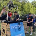 08.08.2021. Kielce. Balon promujący szczepienia przeciw COVID-19 / Iwona Murawska / Radio Kielce