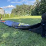 08.08.2021. Kielce. Balon promujący szczepienia przeciw COVID-19 / Iwona Murawska / Radio Kielce