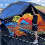 08.08.2021. Kielce. Balon promujący szczepienia przeciw COVID-19 / Iwona Murawska / Radio Kielce