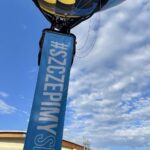 08.08.2021. Kielce. Balon promujący szczepienia przeciw COVID-19 / Iwona Murawska / Radio Kielce