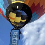 08.08.2021. Kielce. Balon promujący szczepienia przeciw COVID-19 / Iwona Murawska / Radio Kielce