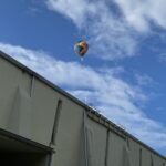 08.08.2021. Kielce. Balon promujący szczepienia przeciw COVID-19 / Iwona Murawska / Radio Kielce