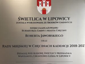 21.08.2021. Lipowica w gminie Chęciny. Oddanie do użytku świetlicy wiejskiej / Iwona Murawska / Radio Kielce