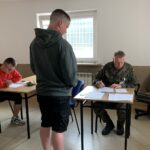 14.08.2021. Kielce. Wcielenie do 10. Świętokrzyskiej Brygady Obrony Terytorialnej / kpt. Marcin Kowal / oficer prasowy 10. ŚBOT