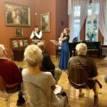 06.08.2021. Oblęgorek. Pałacyk Henryka Sienkiewicza. Koncert z cyklu „Flet w pięciu odsłonach”. Agata Kielar-Długosz - flet, Łukasz Długosz – flet, Andrzej Jungiewicz – fortepian / Dorota Klusek / Radio Kielce