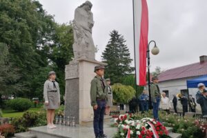 05.08.2021. Skalbmierz. 77. rocznica pacyfikacji Skalbmierza / Marta Gajda / Radio Kielce