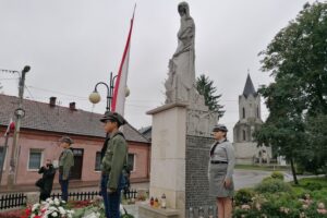 05.08.2021. Skalbmierz. 77. rocznica pacyfikacji Skalbmierza / Marta Gajda / Radio Kielce