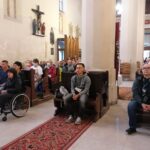 Wiślica. 40. Piesza Pielgrzymka Diecezji Kieleckiej na Jasną Górę. Msza święta / Marta Gajda / Radio Kielce