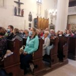 Wiślica. 40. Piesza Pielgrzymka Diecezji Kieleckiej na Jasną Górę. Msza święta / Marta Gajda / Radio Kielce