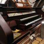 24.08.2021. Skalbmierz. Organy z kościoła pw. św. Jana Chrzciciela / Marta Gajda-Kruk / Radio Kielce