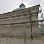 27.08.2021. Pińczów. Remont kaplicy św. Anny / Marta Gajda-Kruk / Radio Kielce