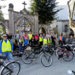 28.08.2021. Działoszyce. Pielgrzymka rowerowa do Zielenic / Marta Gajda-Kruk / Radio Kielce